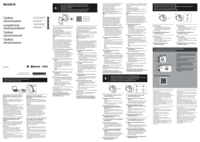 Aby wyświetlić dokument Sony MDR-1ABT Instrukcja Użytkownika